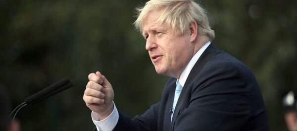 Boris Johnson, jefe del Gobierno británico - Sputnik Mundo