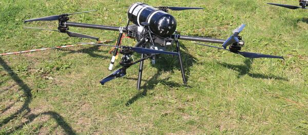 Un dron que propulsado por hidrógeno Un dron que propulsado por hidrógeno - Sputnik Mundo