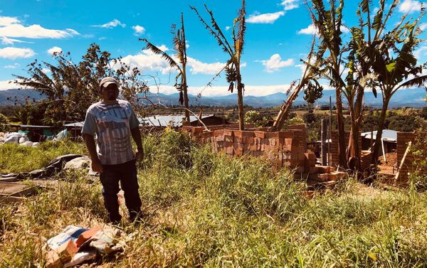 Andrés, un campesinos colombiano en el Departamento del Cauca - Sputnik Mundo