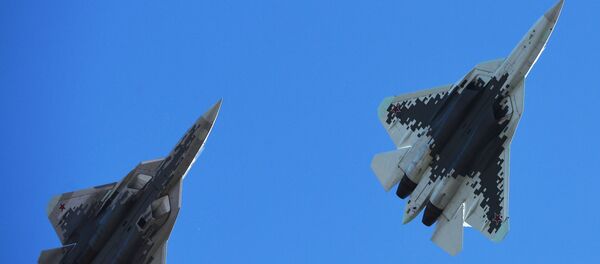 Los Su-57 - Sputnik Mundo