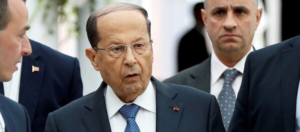 Michel Aoun, el presidente del Líbano - Sputnik Mundo