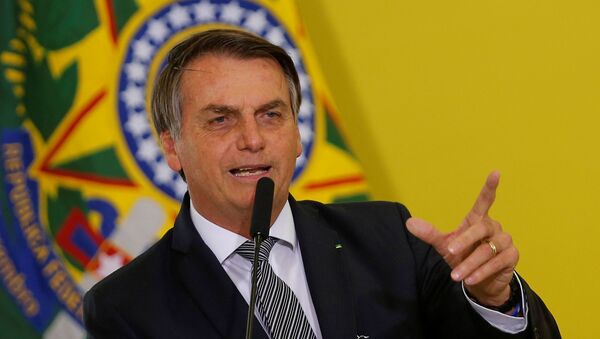 El presidente de Brasil, Jair Bolsonaro - Sputnik Mundo