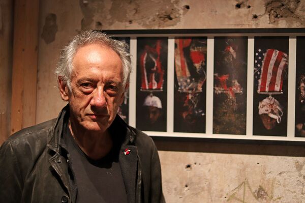 El arte apunta contra la feria internacional de armamento de Londres El arte apunta contra la feria internacional de armamento de Londres - Sputnik Mundo