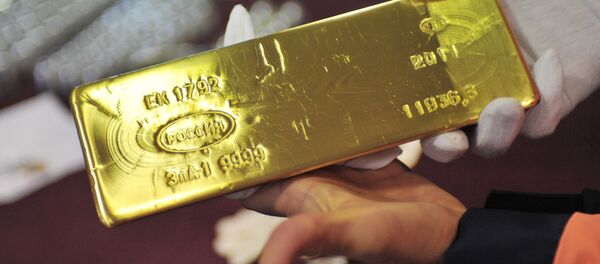 Reserva de oro de Rusia (archivo) - Sputnik Mundo