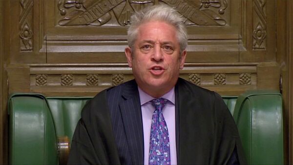 John Bercow, el presidente de la Cámara de los Comunes de Westminster - Sputnik Mundo