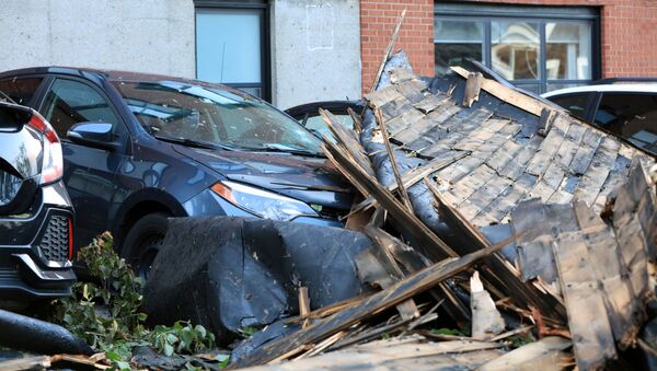 Las consecuencias del huracán Dorian en Nova Scotia, Canada - Sputnik Mundo