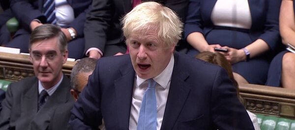 Boris Johnson, primer ministro británico - Sputnik Mundo