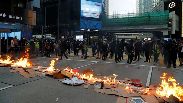 Protestas en Hong Kong