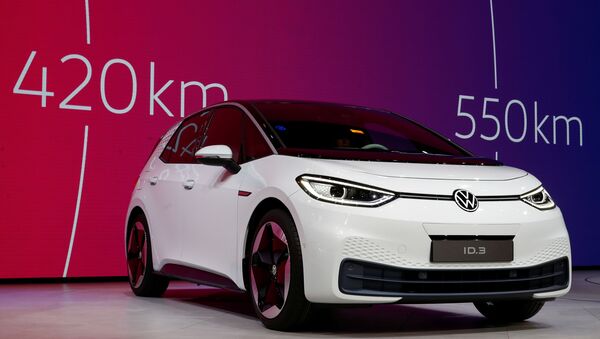 Coche eléctrico ID.3 de Volkswagen - Sputnik Mundo