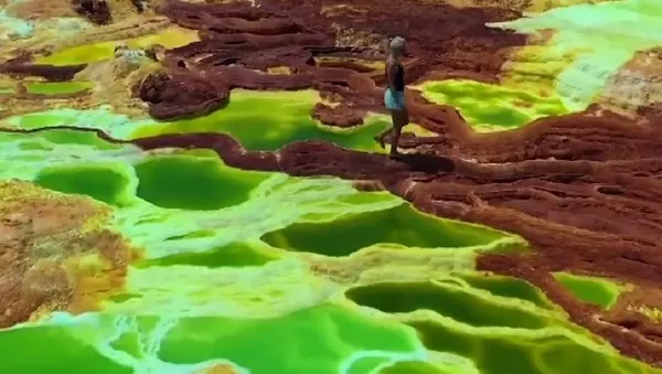 El desierto africano de Danakil - Sputnik Mundo