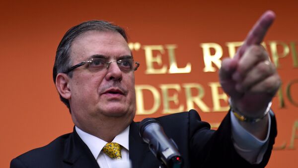 Marcelo Ebrard, canciller mexicano  - Sputnik Mundo
