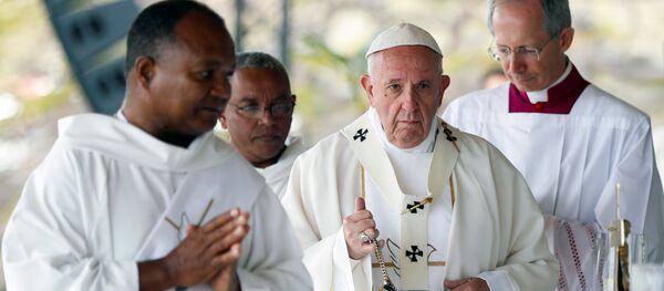 El papa Francisco  - Sputnik Mundo