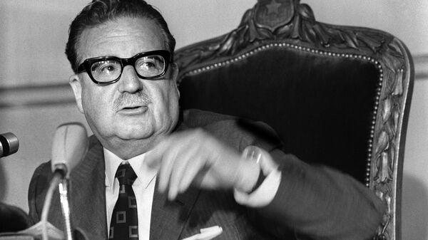 Salvador Allende, expresidente de Chile - Sputnik Mundo