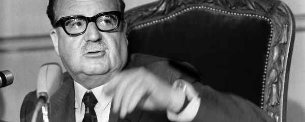 Salvador Allende, expresidente de Chile - Sputnik Mundo