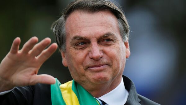 Jair Bolsonaro, presidente de Brasil - Sputnik Mundo