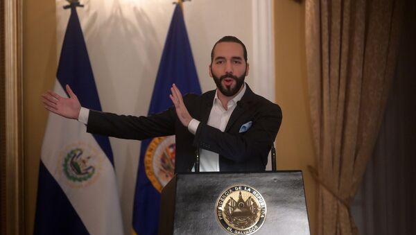 El presidente salvadoreño Nayib Bukele - Sputnik Mundo