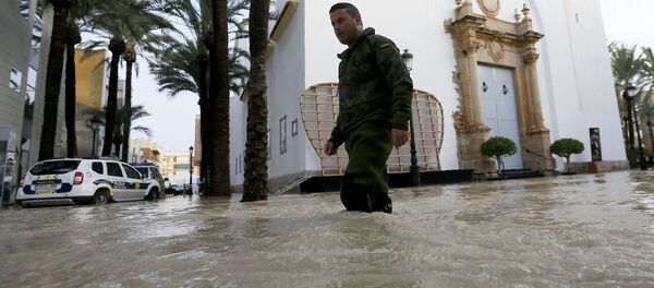 Inundaciones en España, la Comunidad Valenciana Inundaciones en España, la Comunidad Valenciana - Sputnik Mundo