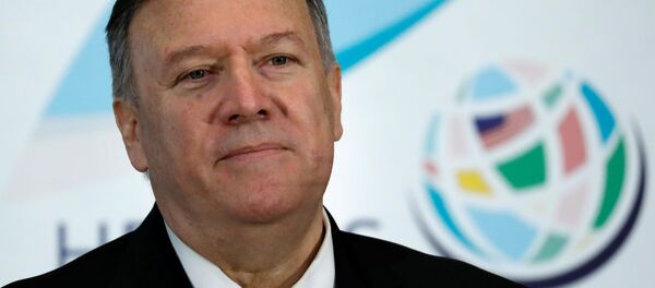 Mike Pompeo, secretario de Estado de EEUU (archivo) - Sputnik Mundo