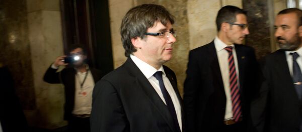 Carles Puigdemont (archivo) - Sputnik Mundo