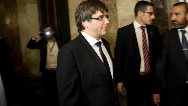 Carles Puigdemont (archivo) - Sputnik Mundo