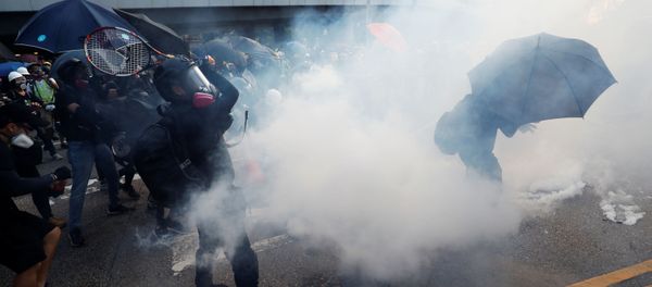 Las protestas en Hong Kong - Sputnik Mundo