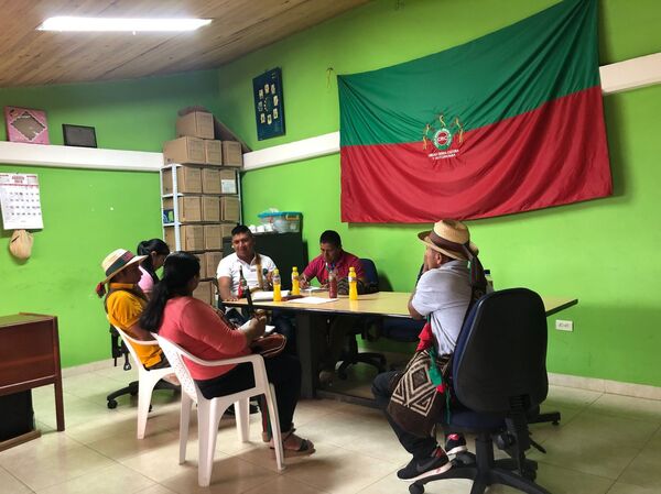 El día a día de los líderes indígenas colombianos: amenazas, asesinatos y lucha por su tierra ancestral - Sputnik Mundo