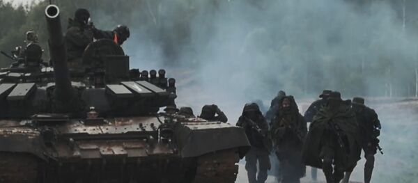 Juegos miliatres tácticos en Rusia - Sputnik Mundo