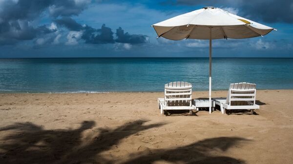 Una playa en Big Corn Island - Sputnik Mundo