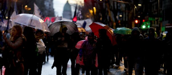 Protestas en Argentina - Sputnik Mundo