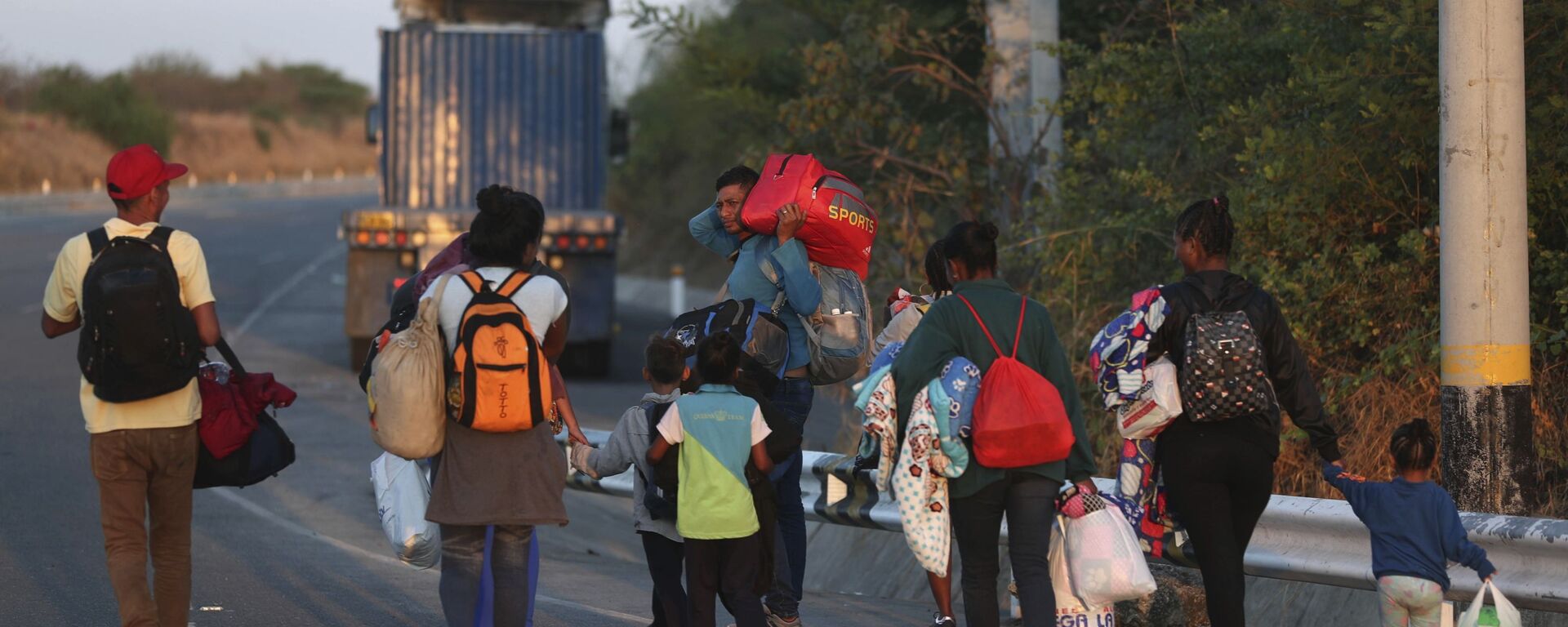 Migrantes venezolanos  - Sputnik Mundo, 1920, 09.06.2022