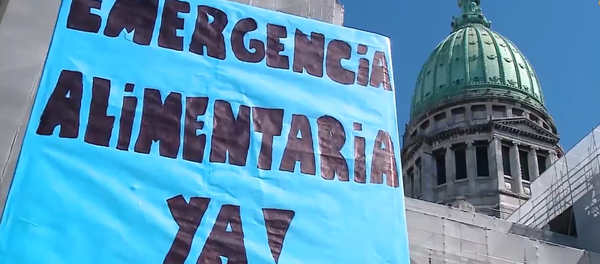 Los argentinos demandan la aprobación de la ley de emergencia alimentaria - Sputnik Mundo