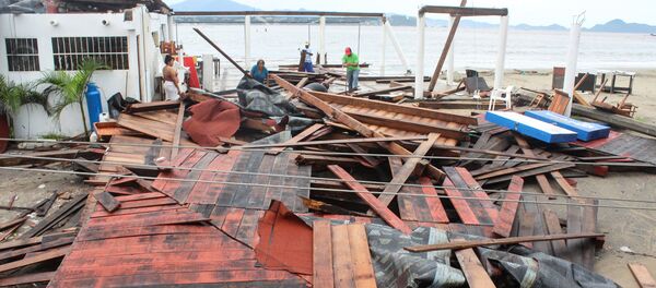 Consecuencias de la tormenta tropical Lorena en México Consecuencias de la tormenta tropical Lorena en México - Sputnik Mundo