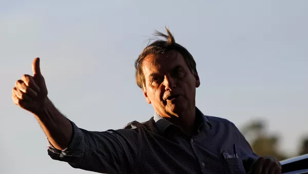 Jair Bolsonaro, presidente de Brasil - Sputnik Mundo