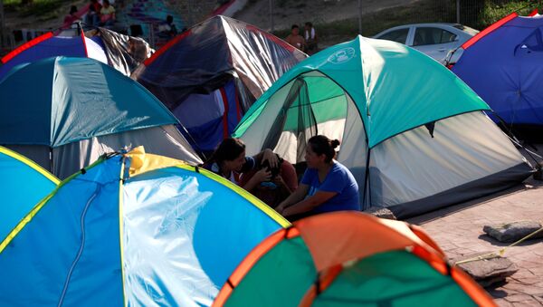 Migrantes centroamericanos (Archivo) Migrantes centroamericanos (Archivo) - Sputnik Mundo