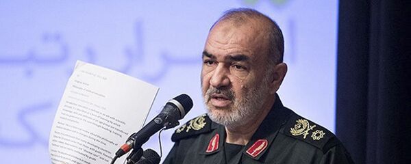 El general Hossein Salami, comandante de la Guardia Revolucionaria iraní (archivo) - Sputnik Mundo