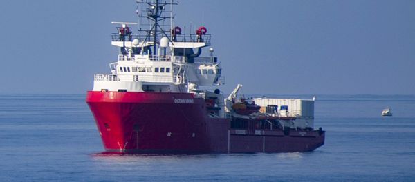 El barco de rescate Ocean Viking El barco de rescate Ocean Viking - Sputnik Mundo