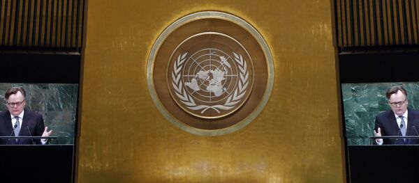 Una sesión de la Asamblea General de las Naciones Unidas (archivo) - Sputnik Mundo