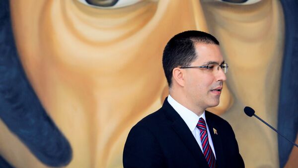 Jorge Arreaza, canciller venezolano - Sputnik Mundo