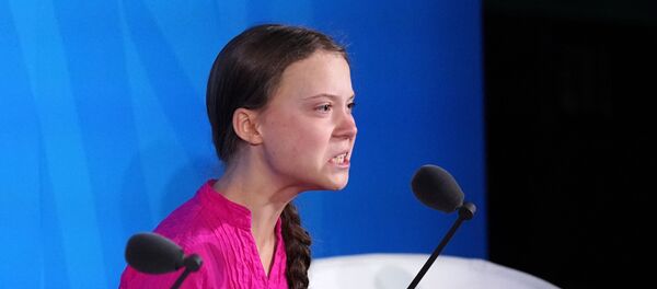 Greta Thunberg, activista ambiental sueca  - Sputnik Mundo
