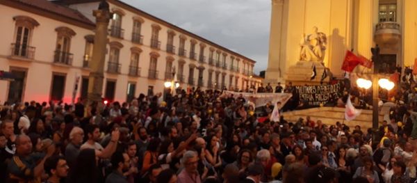 Protestas en Río de Janeiro, Brasil Protestas en Río de Janeiro, Brasil - Sputnik Mundo