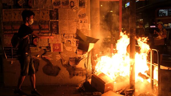 Situación en Hong Kong Situación en Hong Kong - Sputnik Mundo