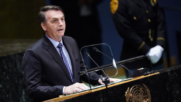 Jair Bolsonaro, presidente de Brasil - Sputnik Mundo