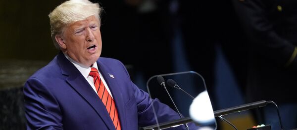 Donald Trump, presidente de EEUU - Sputnik Mundo