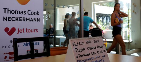 Turistas atrapados tras quiebra de Thomas Cook - Sputnik Mundo