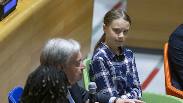 Greta Thunberg - Sputnik Mundo