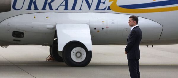 El presidente de Ucrania, Volodimir Zelenski - Sputnik Mundo