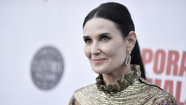 Demi Moore, la actriz estadounidense - Sputnik Mundo