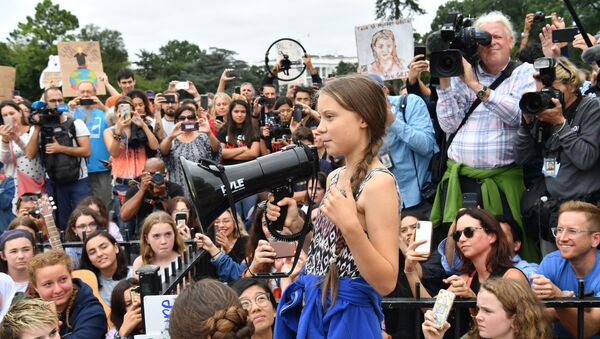 Greta Thunberg, activista ambiental sueca - Sputnik Mundo