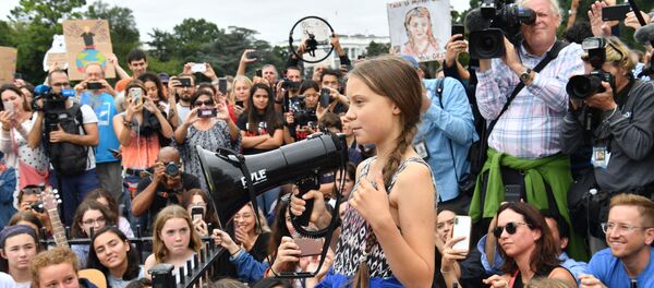 Greta Thunberg, activista ambiental sueca - Sputnik Mundo