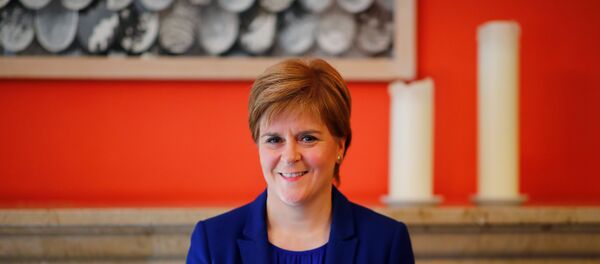 Nicola Sturgeon, la jefa del Gobierno escocés - Sputnik Mundo